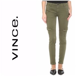 Vince Cargo Pocket Skinny Pants 26 - New Olive